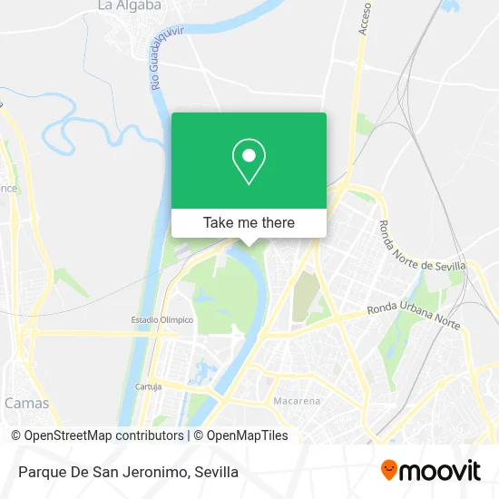 Parque De San Jeronimo map