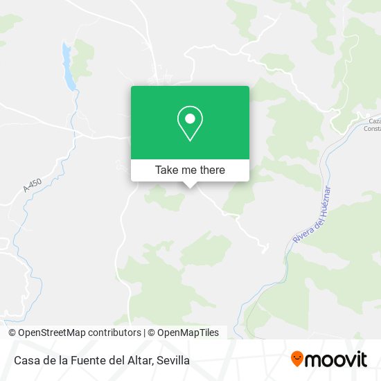 Casa de la Fuente del Altar map