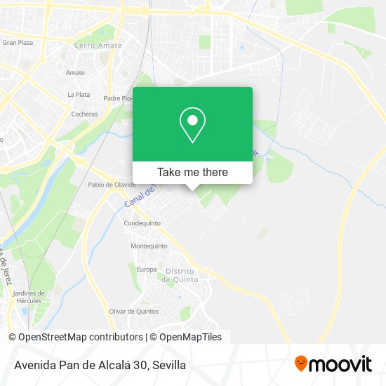 Avenida Pan de Alcalá 30 map