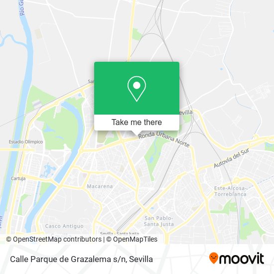 Calle Parque de Grazalema s/n map