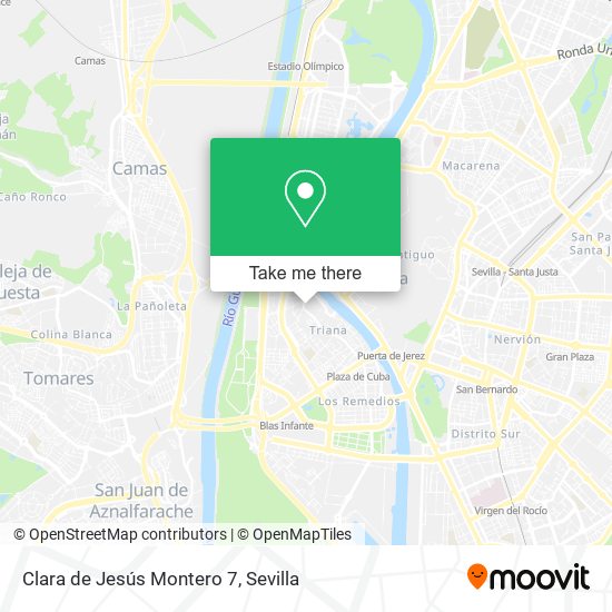 Clara de Jesús Montero 7 map