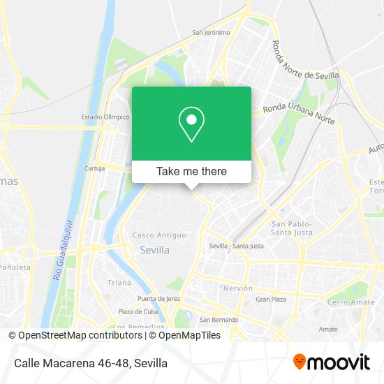 Calle Macarena 46-48 map