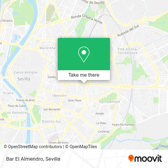 Bar El Almendro map