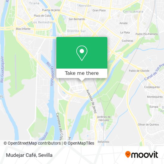 mapa Mudejar Café