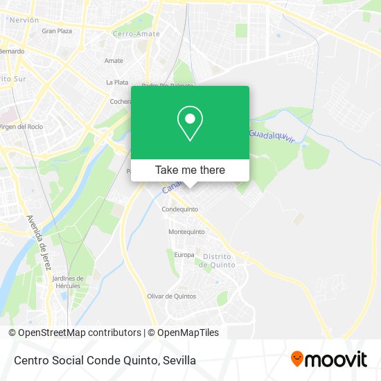 Centro Social Conde Quinto map
