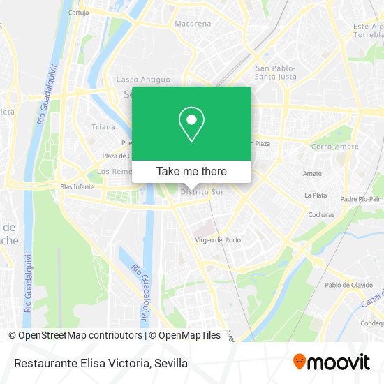 Restaurante Elisa Victoria map