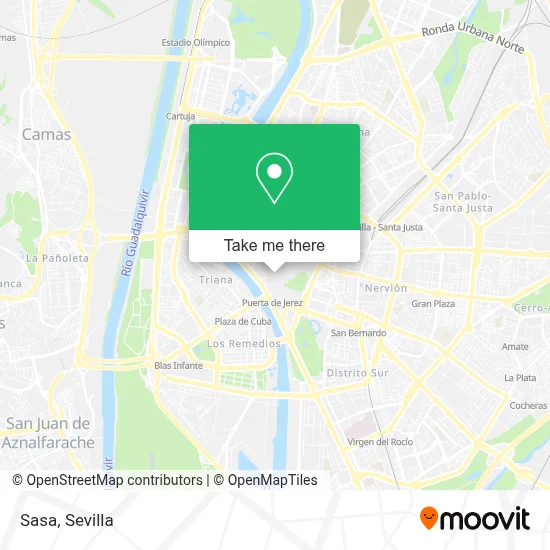 Sasa map