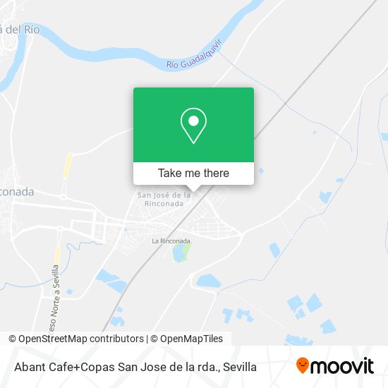 Abant Cafe+Copas San Jose de la rda. map