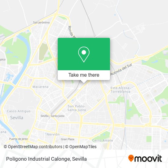 Polígono Industrial Calonge map