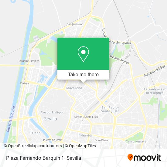 Plaza Fernando Barquín 1 map