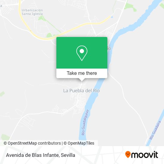 Avenida de Blas Infante map