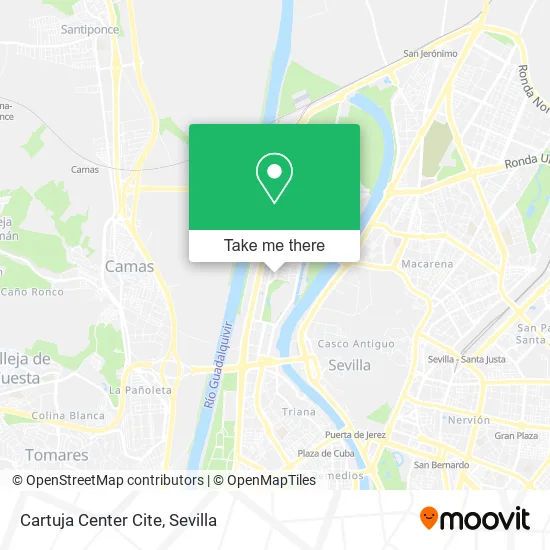 Cartuja Center Cite map