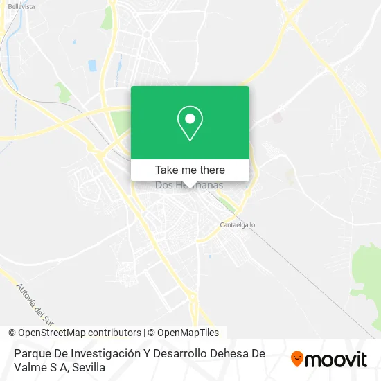 Parque De Investigación Y Desarrollo Dehesa De Valme S A map