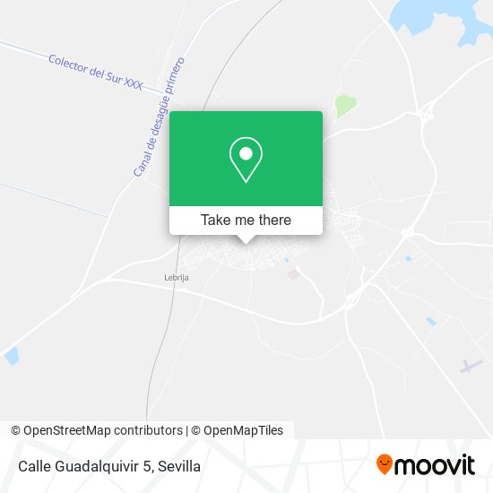 Calle Guadalquivir 5 map