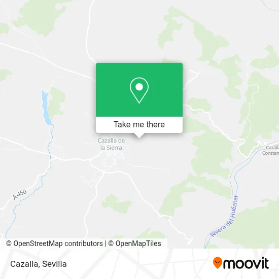 Cazalla map