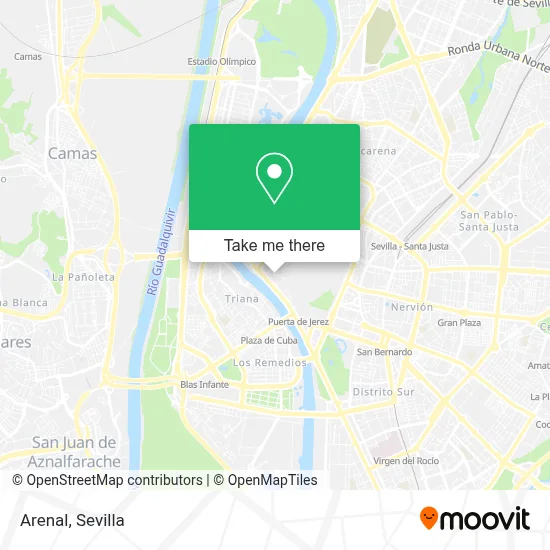Arenal map