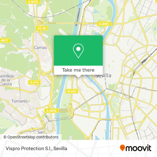 mapa Vispro Protection S.l.