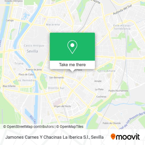 Jamones Carnes Y Chacinas La Iberica S.l. map