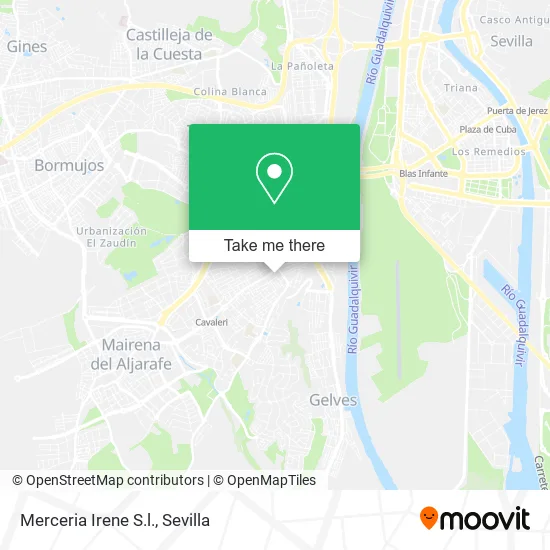 Merceria Irene S.l. map