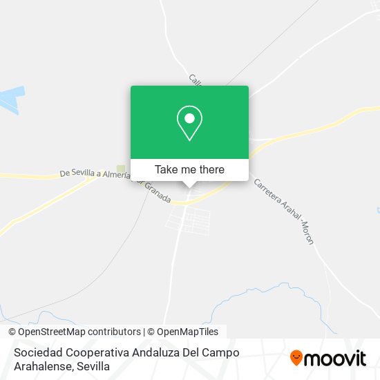 Sociedad Cooperativa Andaluza Del Campo Arahalense map