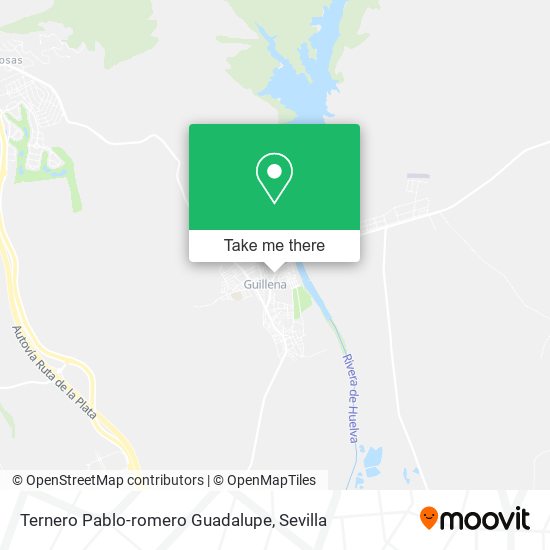 Ternero Pablo-romero Guadalupe map