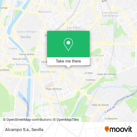 Alcampo S.a. map