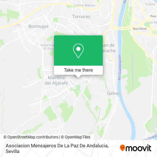 Asociacion Mensajeros De La Paz De Andalucia map