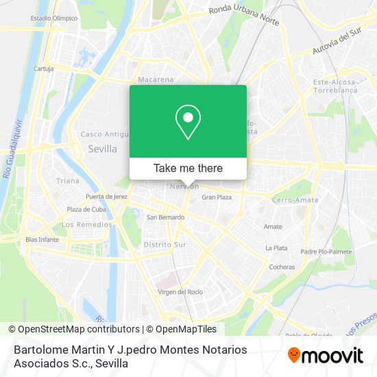 Bartolome Martin Y J.pedro Montes Notarios Asociados S.c. map