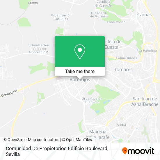 Comunidad De Propietarios Edificio Boulevard map