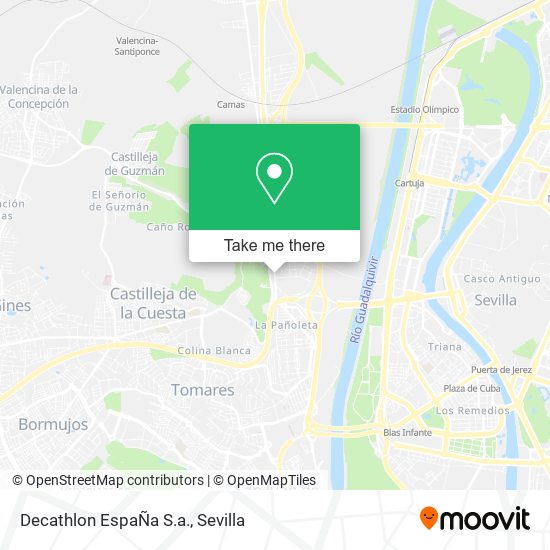 Decathlon EspaÑa S.a. map