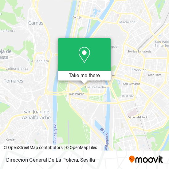 Direccion General De La Policia map