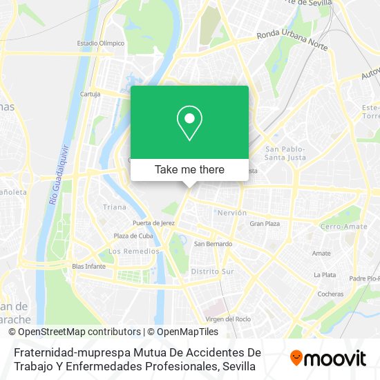 mapa Fraternidad-muprespa Mutua De Accidentes De Trabajo Y Enfermedades Profesionales