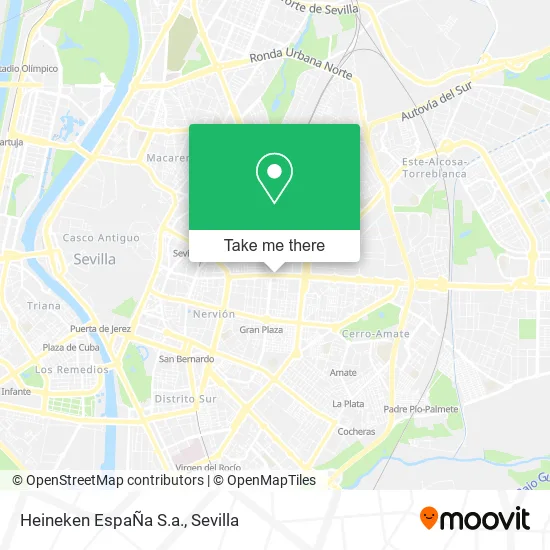 Heineken EspaÑa S.a. map