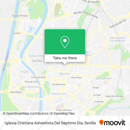 Iglesia Cristiana Adventista Del Septimo Dia map