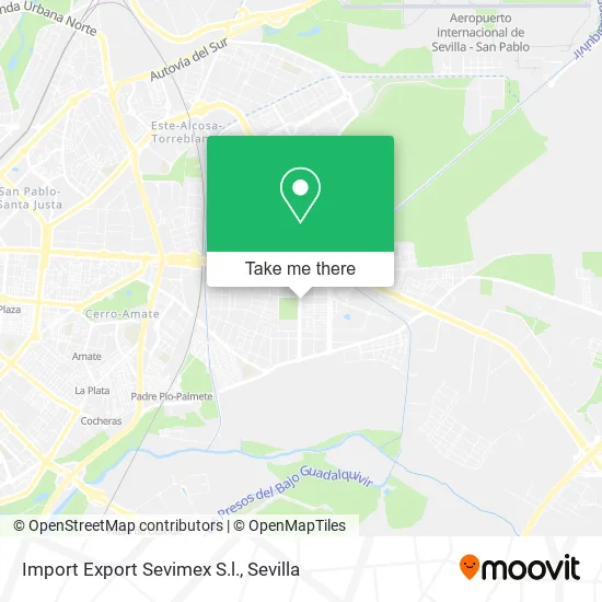 Import Export Sevimex S.l. map