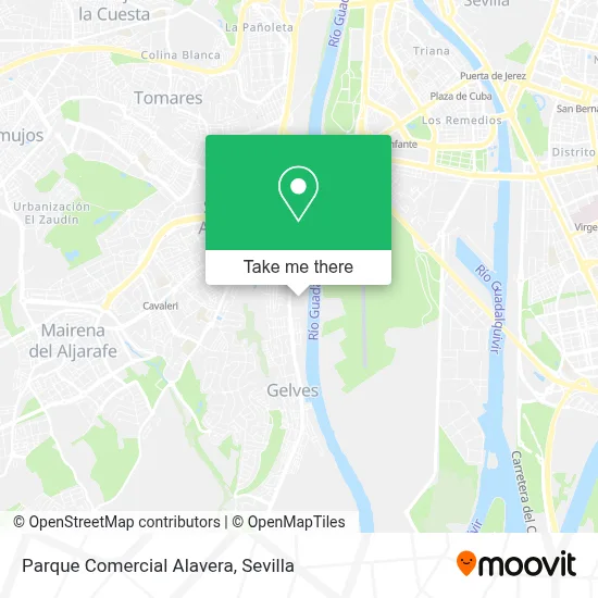 Parque Comercial Alavera map