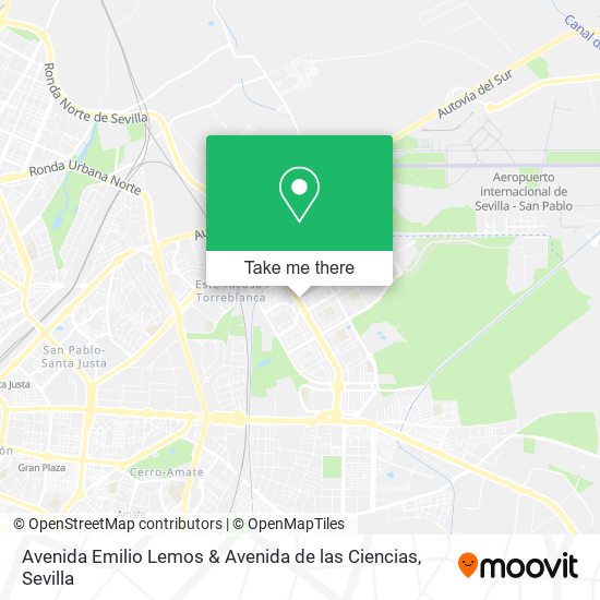 Avenida Emilio Lemos & Avenida de las Ciencias map