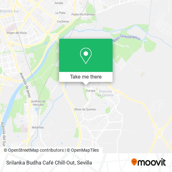 Srilanka Budha Café Chill-Out map