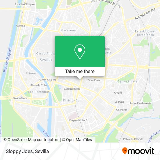 Sloppy Joes map