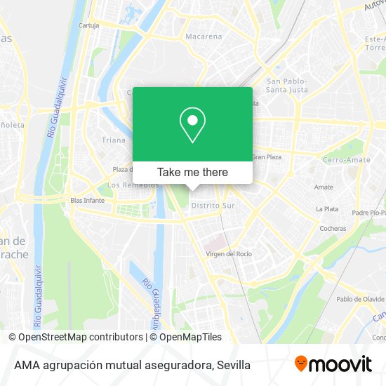 AMA agrupación mutual aseguradora map