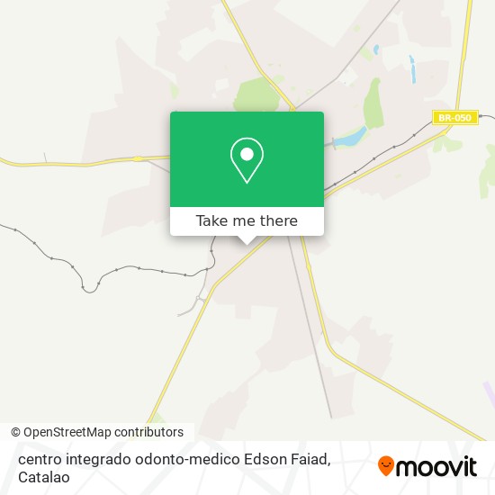 Mapa centro integrado odonto-medico Edson Faiad