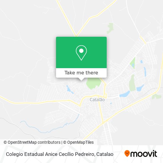 Colegio Estadual Anice Cecílio Pedreiro map