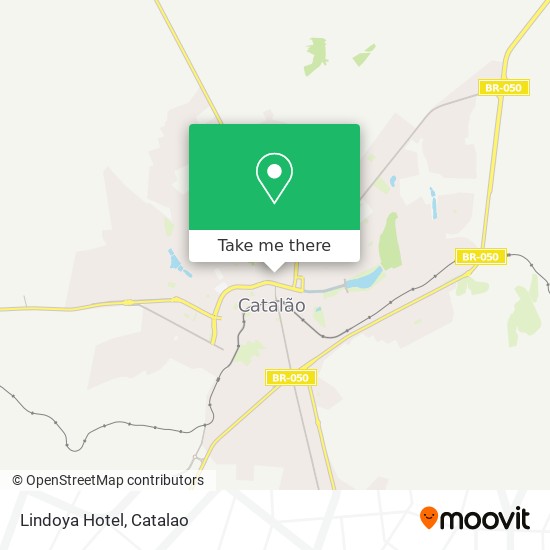 Lindoya Hotel map