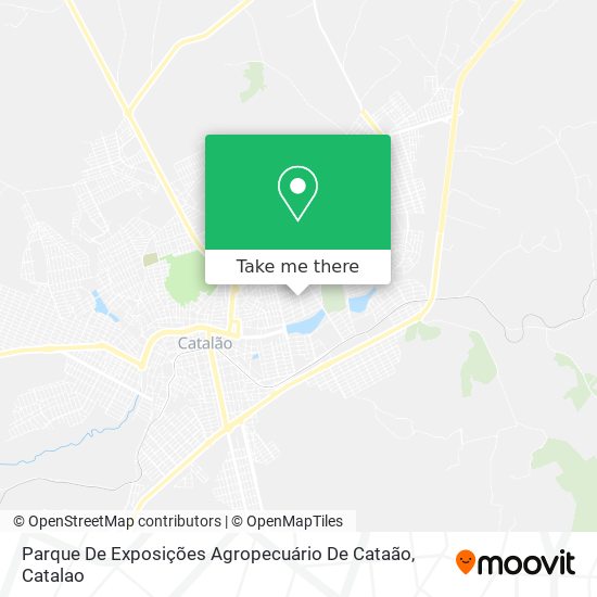 Parque De Exposições Agropecuário De Cataão map