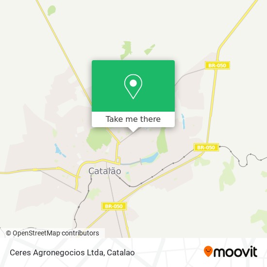 Mapa Ceres Agronegocios Ltda