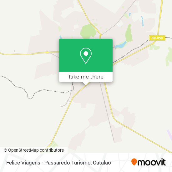 Mapa Felice Viagens - Passaredo Turismo