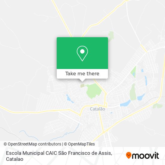Escola Municipal CAIC São Francisco de Assis map