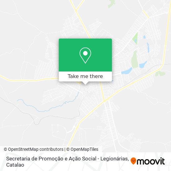 Secretaria de Promoção e Ação Social - Legionárias map
