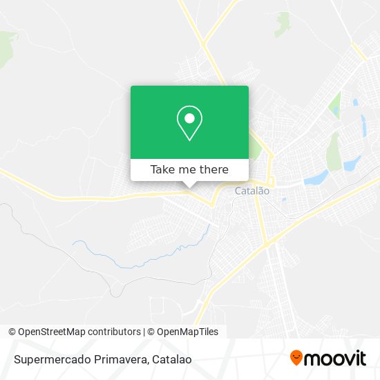 Supermercado Primavera map