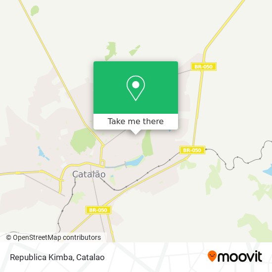 Republica Kimba map